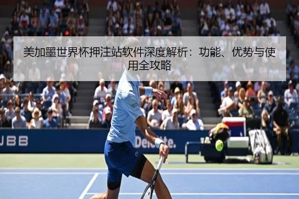 美加墨世界杯押注站软件深度解析：功能、优势与使用全攻略